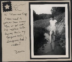 Parents Julia (Judy) Kish Dorrough honeymoon